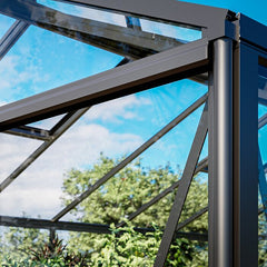 Bloom Cabin Aluminum - Greenhouse with Built-In Storage
