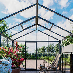 Bloom Cabin Aluminum - Greenhouse with Built-In Storage