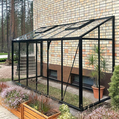 Bloom Cabin Aluminum - Lean-To Greenhouse