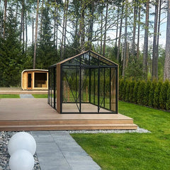 Bloom Cabin Aluminum - Limited Edition Greenhouse  7'9" x 5'3" (41 sq ft)