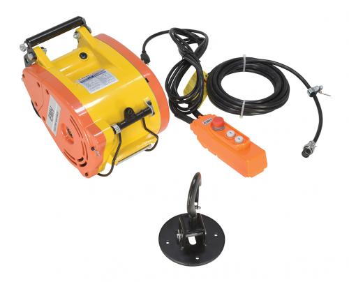 Vestil Electric Rope Hoist- 1000Lb, 115v, 90ft lift