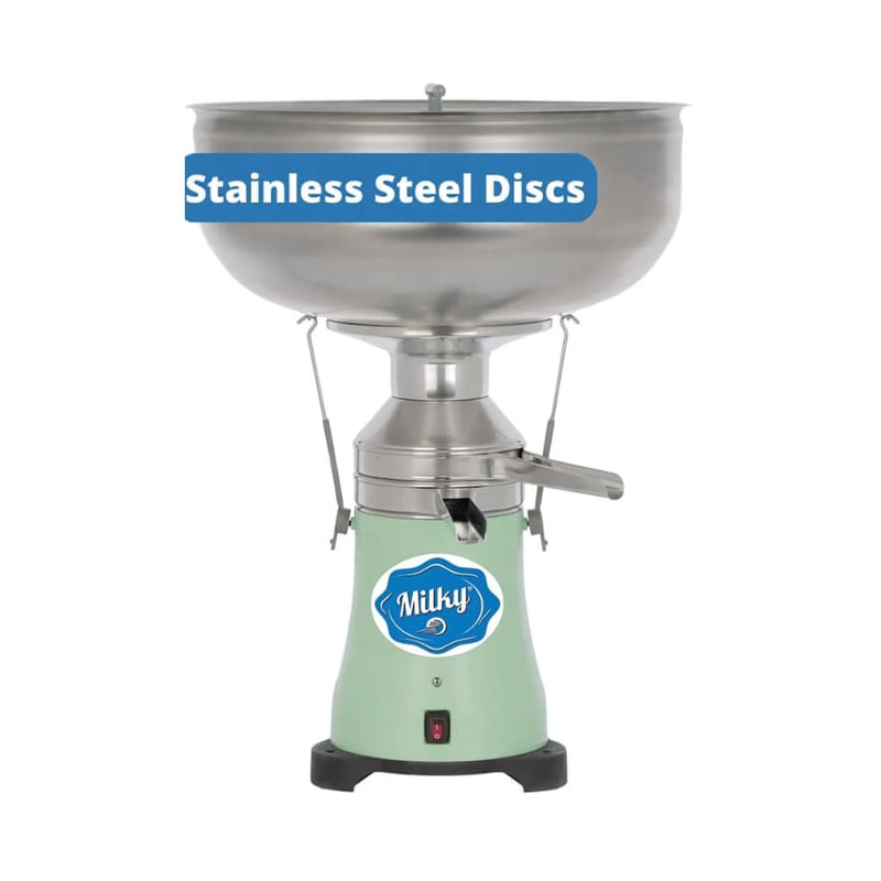 Milky Electric Cream Separator FJ 130 ERR SS (115V)