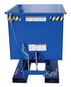 Vestil Forklift Hopper, Self-Dumping, Light Duty Steel