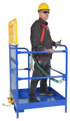 Vestil Forklift Work Platform 36x36, 1000lbs