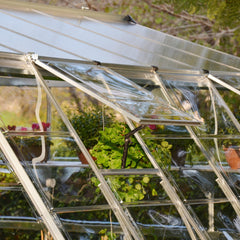 Palram - Canopia | 12x12 Ft Americana Greenhouse Kit With 0.8mm Polycarbonate Glazing