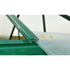 Palram - Canopia | Balance Greenhouse Kit With Clear 0.8mm Polycarbonate Glazing