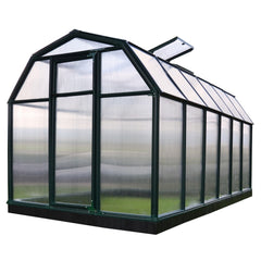 Palram - Canopia | EcoGrow Greenhouse Kit - 6 Ft Wide - Green With 6mm Twin-wall Polycarbonate Glazing