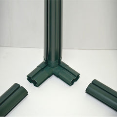 Palram - Canopia | EcoGrow Greenhouse Kit - 6 Ft Wide - Green With 6mm Twin-wall Polycarbonate Glazing