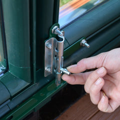 Palram - Canopia | Grand Gardener Greenhouse Kit - 8 Ft Wide - Green - 0.8mm Clear Polycarbonate Glazing