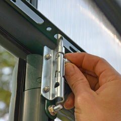 Palram - Canopia | Grand Gardener Greenhouse Kit - 8 Ft Wide - Green - 0.8mm Clear Polycarbonate Glazing