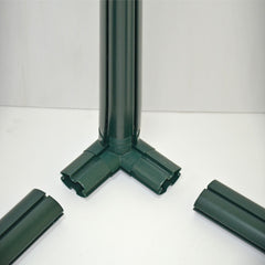 Palram - Canopia | Grand Gardener Greenhouse Kit - 8 Ft Wide - Green - 0.8mm Clear Polycarbonate Glazing