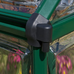 Palram - Canopia | Hybrid Greenhouse Kit - Silver With 0.8mm Polycarbonate Glazing