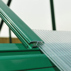 Palram - Canopia | Mythos Greenhouse Kit - 6 Ft Wide - Silver With 4mm Twin-wall Polycarbonate Glazing