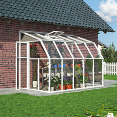 Palram - Canopia | Sun Room Six Sunroom Enclosure, Lean To Greenhouse Kit