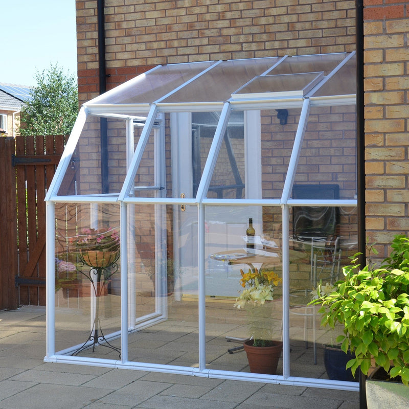 Palram - Canopia | Sun Room Six Sunroom Enclosure, Lean To Greenhouse Kit