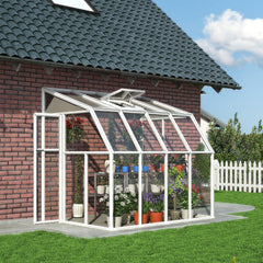 Palram - Canopia | Sun Room Six Sunroom Enclosure, Lean To Greenhouse Kit